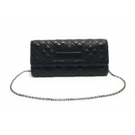 Borsa donna Love Moschino a spalla/ tracolla trapuntata nero/ canna fucile BS24MO103 JC4294