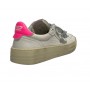 Scarpe donna 4B12 sneaker in pelle bianco/ fuxia DS24QB03 HYPER-D817