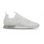 Sneaker EA7 Emporio Armani training ecosuede/ mesh white/ silver unisex US24EA01 X8X027