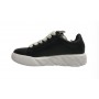 Scarpe Love Moschino sneaker in pelle nero DS24MO15 JA15554