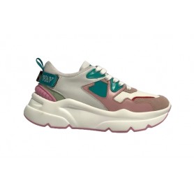 Scarpe Donna Sneaker Emanuélle Vee Zoe multi pink DS24EV07 441P-102-16-P011CB
