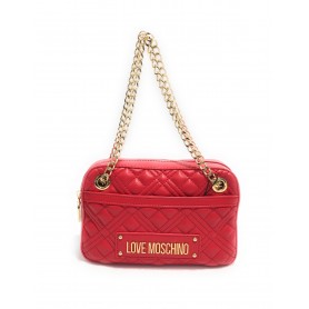 Borsa donna Love Moschino a mano/ spalla ecopelle trapuntata rosso BS24MO151 JC4237PP0ILA0500