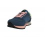 Scarpe Sun68 sneaker Girl's Ally color explosion teen in pelle scamosciata/ nylon avio ZS24SU16 Z34404T