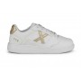 Scarpe Munich sneaker Legit Kid 02 bianco/ oro ZS24MU02 8022002