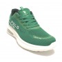 Scarpe U.S. Polo sneaker running Active001 in ecopelle/ tessuto mesh verde uomo US24UP01