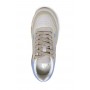 Scarpe  US Polo sneaker Asuka 004A in suede beige/ ecopelle rosa/ multicolore DS24UP04