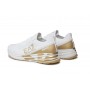 Sneaker running EA7 Emporio Armani training white/ gold unisex US24EA19 X8X095 XK240 R579