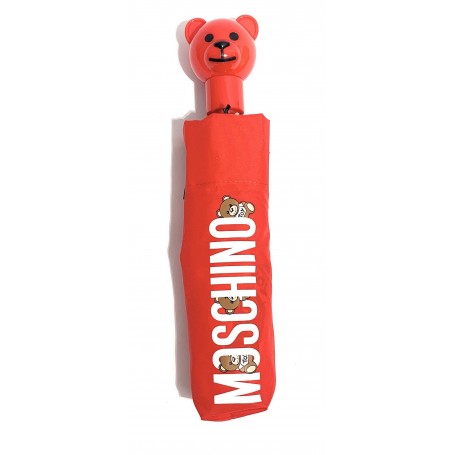Ombrello  Moschino  retraibile open / close Logo Bear Red  O20MO14