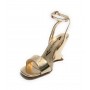 Scarpe donna sandalo Emanuélle Vee Rebecca specchiato gold DS24EV11 441M-228-11-310
