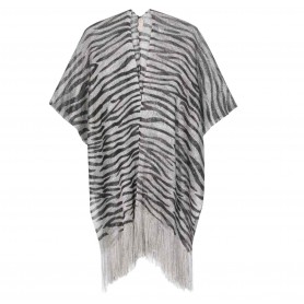 Gilet donna Liu Jo in rete a fantasia zebrata donna ES24LJ74 2A4015T0300 S19D1
