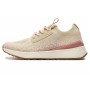 Scarpe  US Polo sneaker Felw 001 in suede beige/ rosa DS24UP08