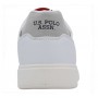 Scarpe U.S. Polo sneaker ROKKO003B in ecopelle white uomo US24UP17