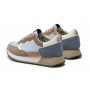 Scarpe US Polo Donna sneaker Sacha002 in suede/ textile light blu/ beige DS24UP09