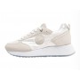 Scarpe donna Colmar sneaker Travis prime wrinkle high outsole 110 suede/ textile white/ gray DS24CO05