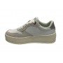 Scarpe donna Colmar sneaker pelle white/ off white / silver DS24CO06
