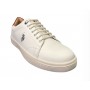 Scarpe U.S. Polo sneaker Hummer001 in pelle white/ red uomo US24UP21