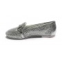 Scarpe US Polo mocassino Chery001 in pelle silver donna DS24UP10