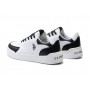 Scarpe US Polo sneaker Nole001 in ecopelle/ tessuto white/ black DS24UP12