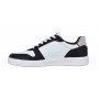 Scarpe U.S. Polo sneaker ROKKO003B in ecopelle/ tessuto white/ black uomo US24UP33