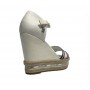 Scarpe donna US Polo sandalo zeppa Aylin 021 tc 105 white DS24UP29