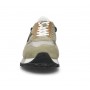 Scarpe Blauer sneaker Heron 02 in suede/ nylon military/ grey US24BU10 S4HERON02/RIS