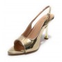 Scarpe donna sandalo Gold&gold ecopelle oro DS24GG32 GU231