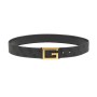 Cinta donna Guess Noreen 4g logo adjustable/ reversible belt coal logo C25GU04 BW9153P4338