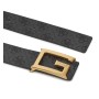 Cinta donna Guess Noreen 4g logo adjustable/ reversible belt coal logo C25GU04 BW9153P4338