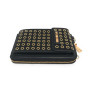 Portafoglio donna Love Moschino zip around porta telefono ecopelle nero A25MO02 JC5628PP1LLH100A