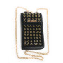 Portafoglio donna Love Moschino zip around porta telefono ecopelle nero A25MO02 JC5628PP1LLH100A
