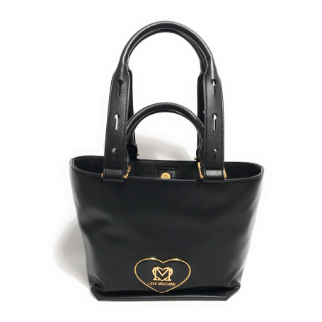 Borsa donna a mano/spalla Love Moschino ecopelle nero B25MO15 JC4124