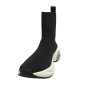 Scarpe donna Love Moschino sneaker running calza crystal TC 60 black D25MO04 JA15286G1LIYA000