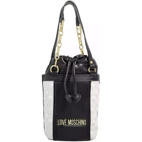Borsa donna Love Moschino secchiello trapuntato bicolor B24MO83 JC4165