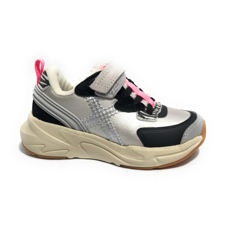 Scarpe Munich sneaker Mini Track VC0 99 silver Z25MU02 8890099