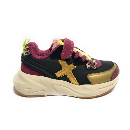 Scarpe Munich sneaker Mini Track VC0 98 purple/ gold Z25MU01 8890098