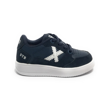 Scarpe Munich sneaker Legit Kid 07 blu/ bianco Z25MU03 8022007