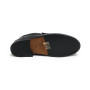 Scarpe donna Borbonese mocassino in pelle nero/ OP natural D25BO01 6DA953