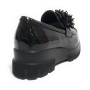 Scarpe donna mocassino Gold&gold vernice nero D25GG02 GB870