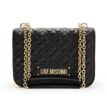 Borsa donna Love Moschino a spalla/ tracolla ecopelle trapuntata nero B25MO89 JC4000PP0LLA0000