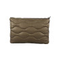 Borsa donna Blauer pochette Flow 03 in nylon trapuntato marrone mud B25BU04 F4FLOW03/SOF