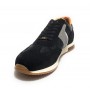 Scarpe uomo Ambitious 11319 sneaker running suede blu navy US21AM14