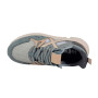 Scarpe donna Munich sneaker Clik 81 in suede/ mesh turchese/ bianco D25MU07 4172081