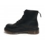 Scarpe donna Gold&gold anfibio in ecopelle nero con fondo carrarmato D22GG09 GS200