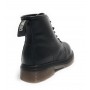 Scarpe donna Gold&gold anfibio in ecopelle nero con fondo carrarmato D22GG09 GS200