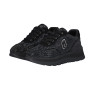 Scarpe donna Liu-Jo Amazing 23 sneaker pelle/ microfiber strass black D25LJ24 BF4053 TX288