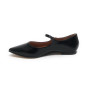 Scarpe donna Gold&gold ballerina a punta in ecopelle nero D25GG13 GD172