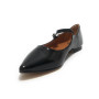 Scarpe donna Gold&gold ballerina a punta in ecopelle nero D25GG13 GD172