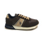 Scarpe U.S. Polo sneaker running Balbil 002 in ecopelle scamosciata dark brown/ beige U25UP07