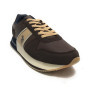 Scarpe U.S. Polo sneaker running Balbil 002 in ecopelle scamosciata dark brown/ beige U25UP07