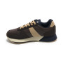 Scarpe U.S. Polo sneaker running Balbil 002 in ecopelle scamosciata dark brown/ beige U25UP07